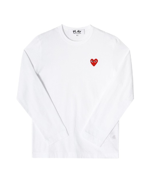 [꼼데가르송] 롱슬리브_화이트 S